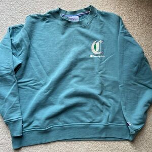 Champion Green Crewneck Sweatshirt